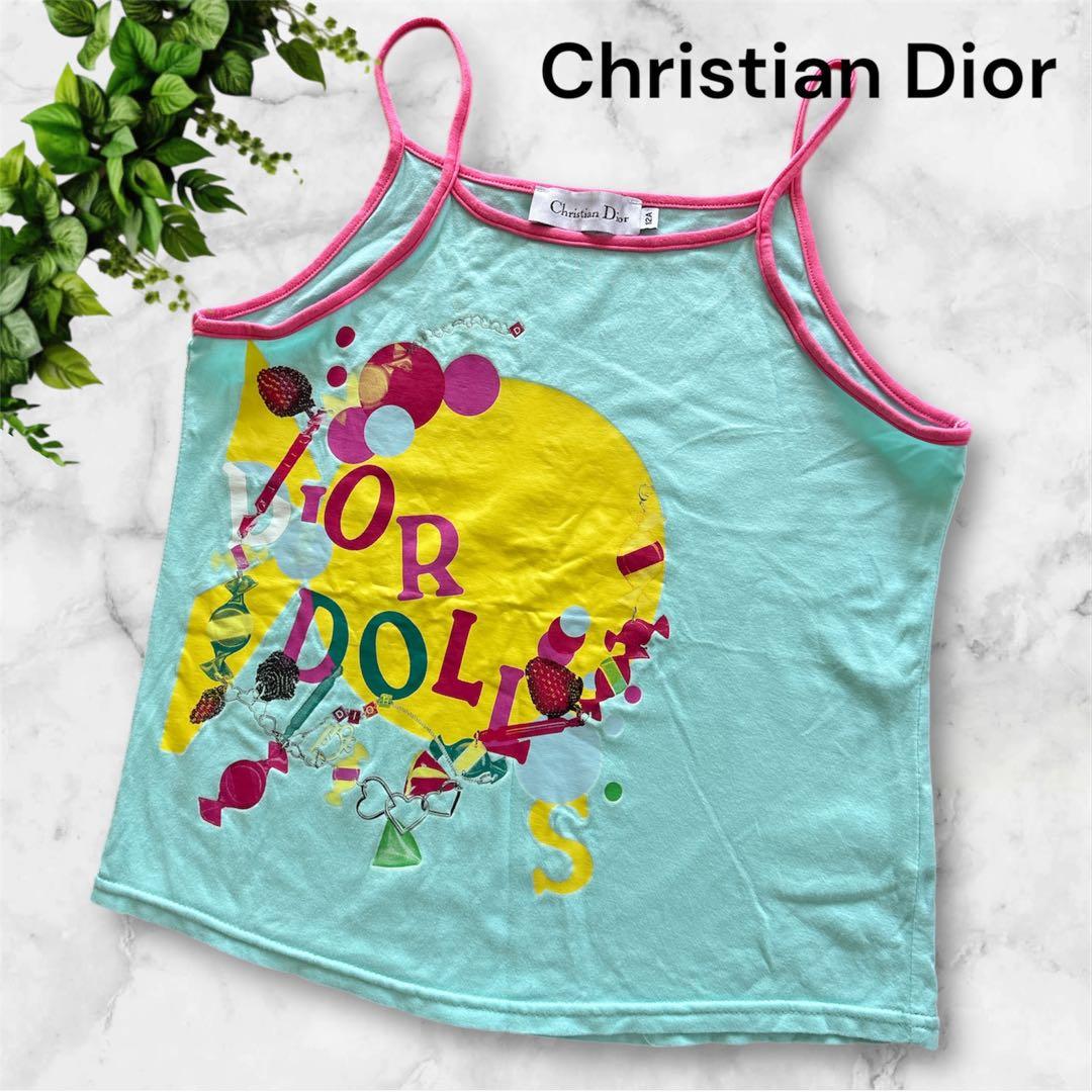 極美品☆ChristianDiorタンクトップ　ディオールタンクトップ
