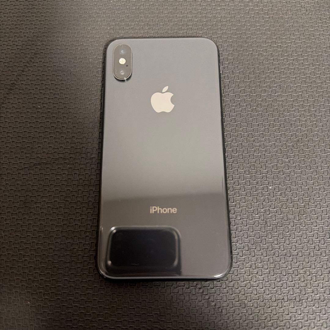 iPhone XS スペースグレイ 64GB 画面キレイ
