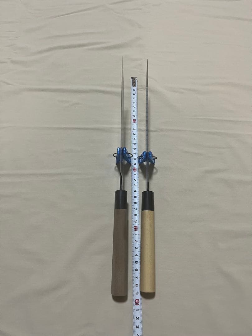 wata様用　柳刃包丁/薄刃包丁　岩國作　２本セット＋菜切り包丁