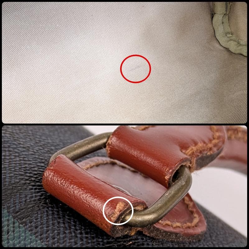 【美品】 ポロラルフローレン ミニ ボストンバッグ チェック柄 PVC レザー