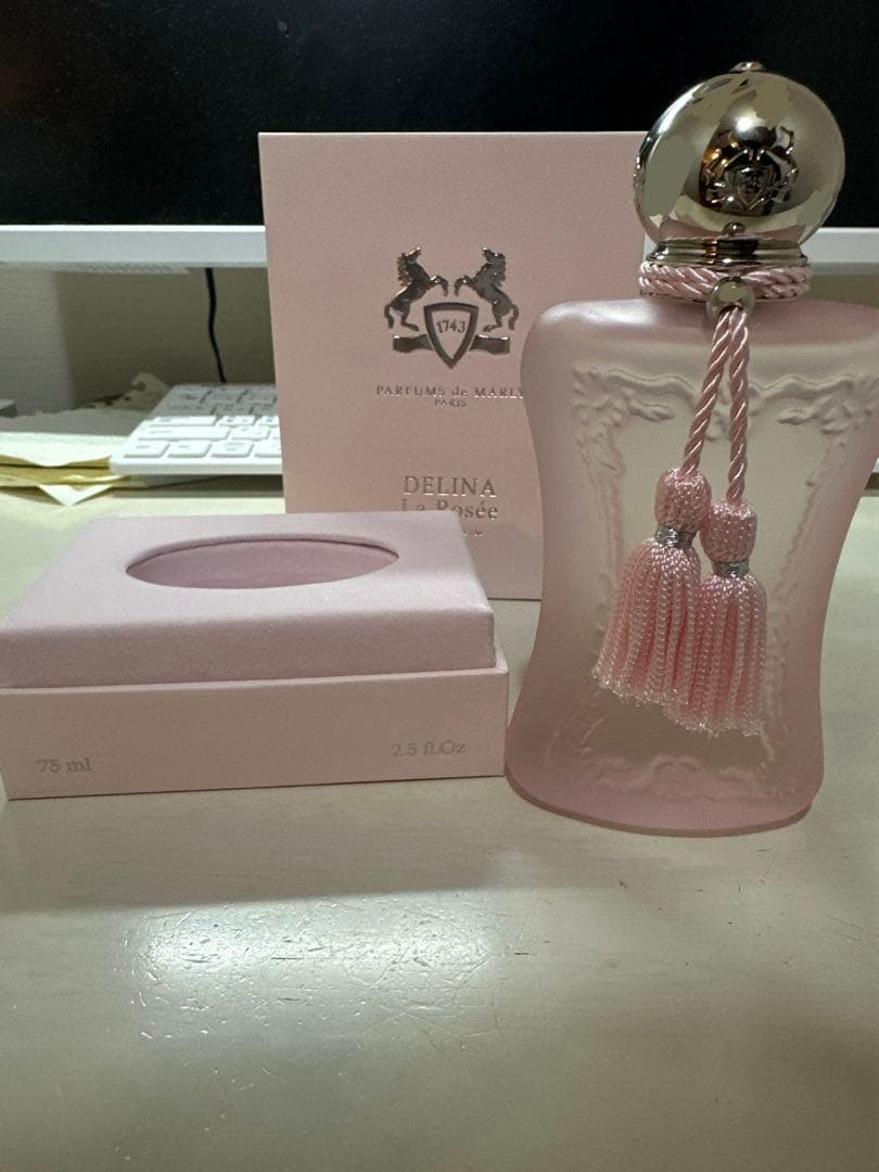 デリーナ ラ ロゼ 香水 75ml ピンク
