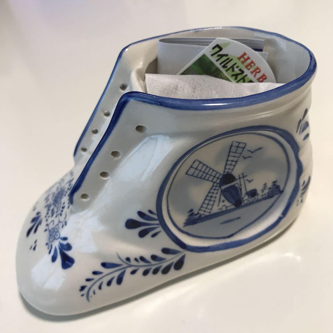 3点【陶器】風車、靴、ジョウロ