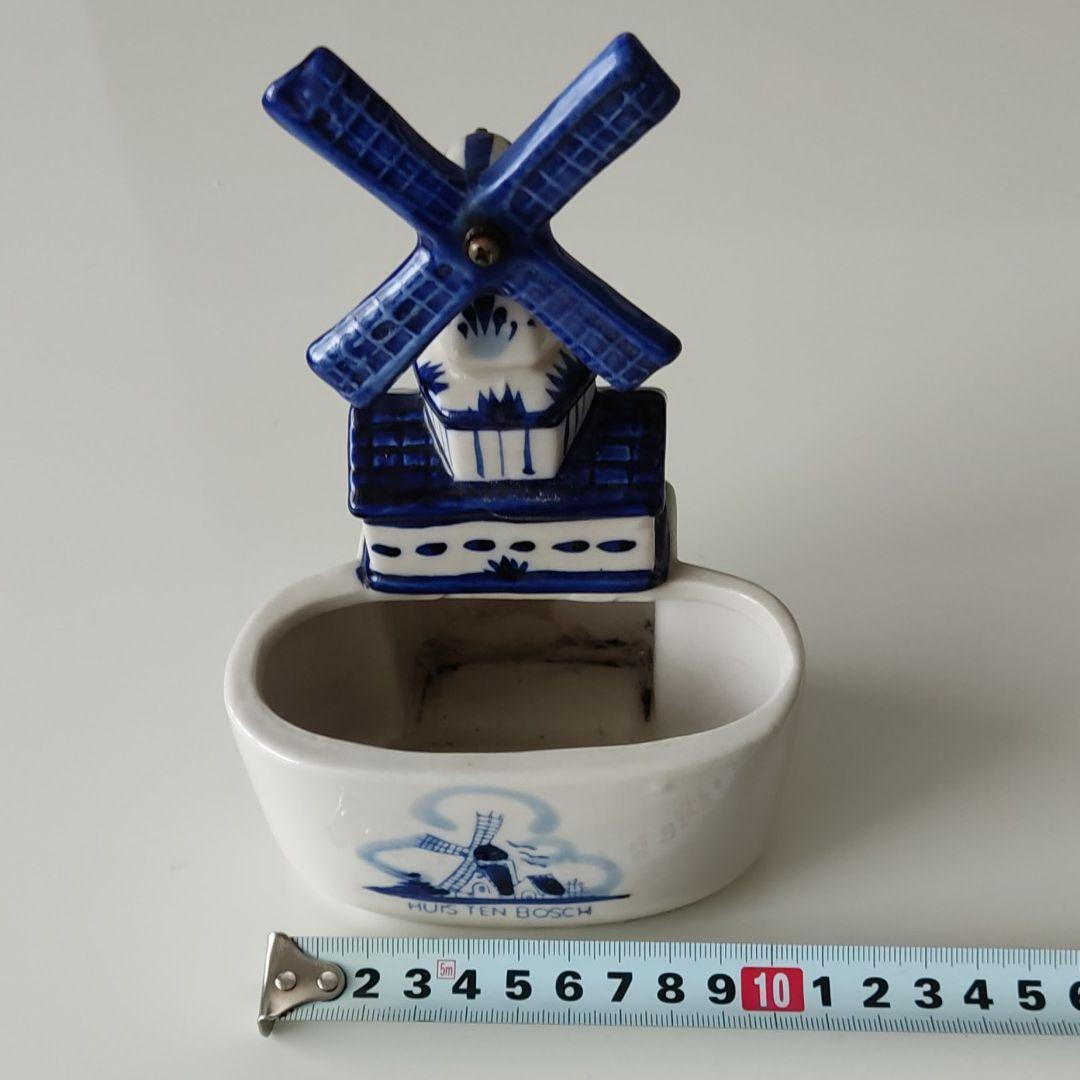 3点【陶器】風車、靴、ジョウロ