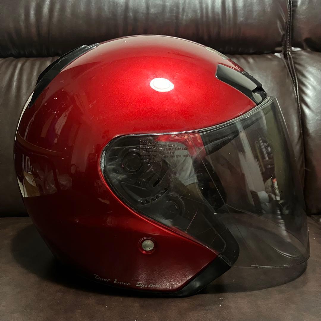 SHOEI ショウエイ　J-Force 初代　XL レッド 新品シールド付き