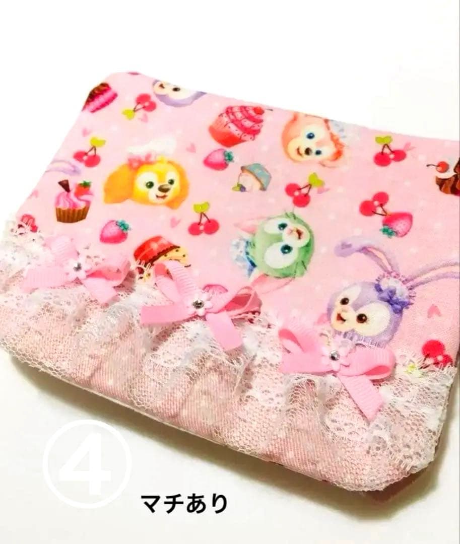 める ポケットポーチ クリップ付(ハンカチ ティッシュ 移動ポケット)