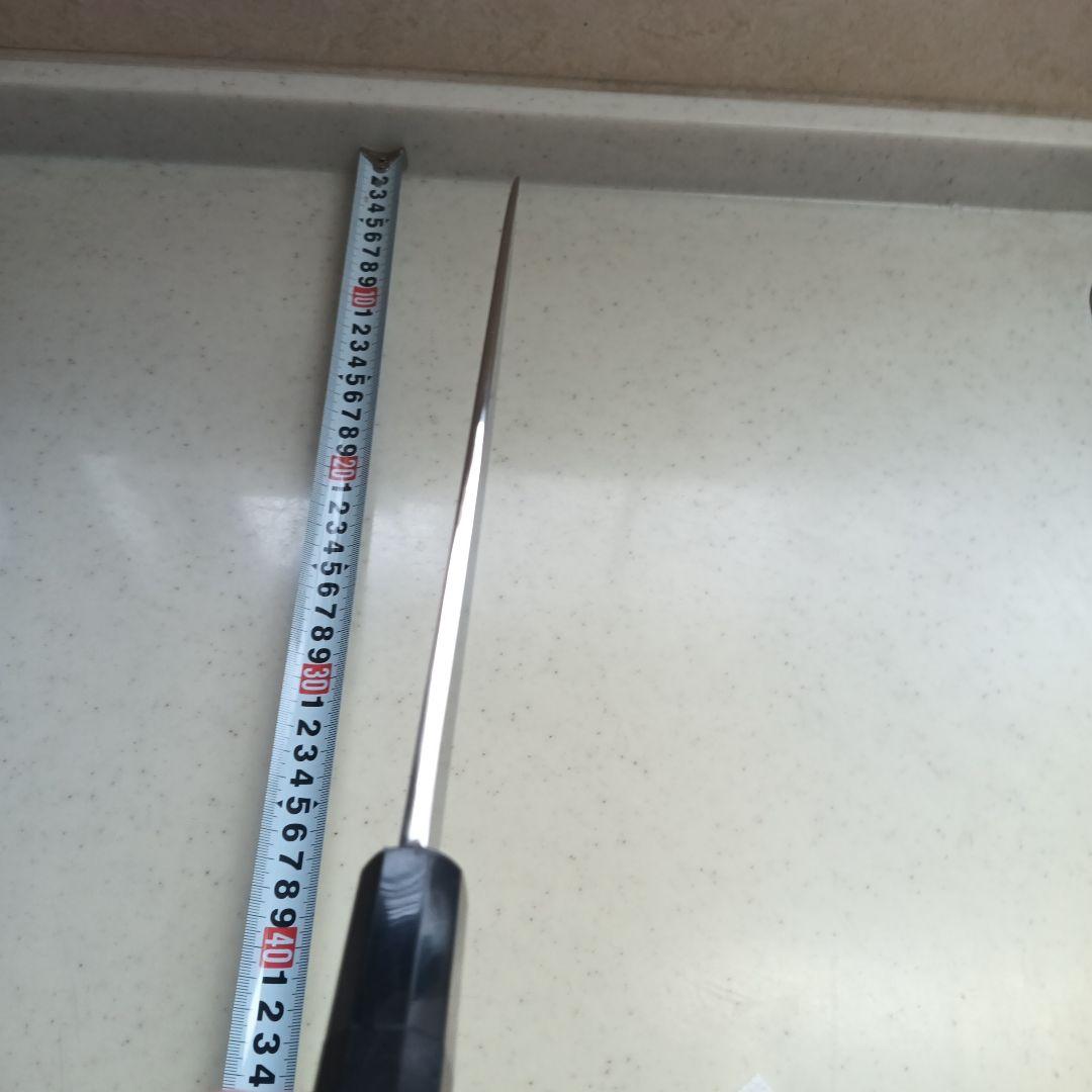 刃渡り約30cmの柳刃包丁