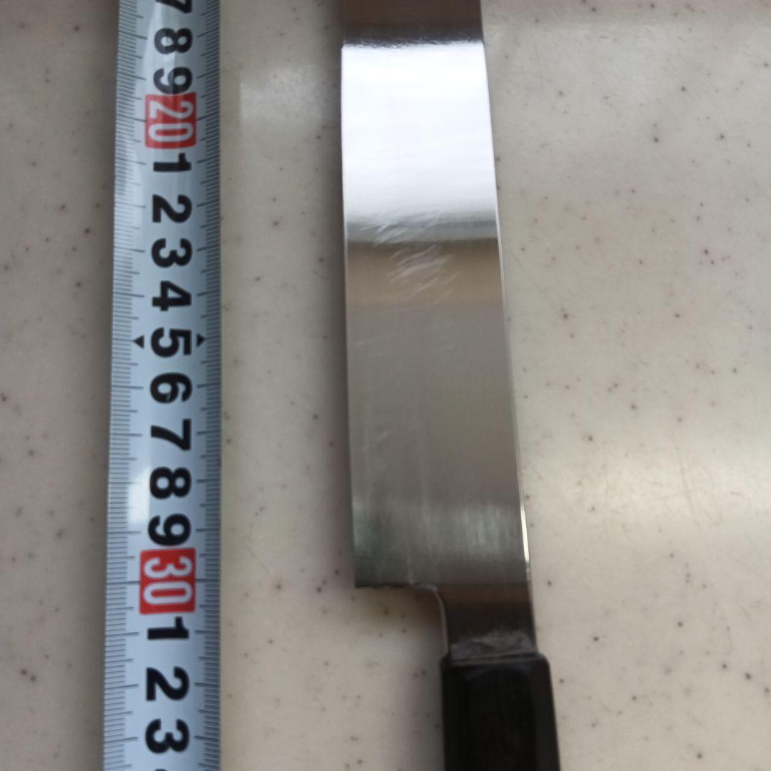 刃渡り約30cmの柳刃包丁