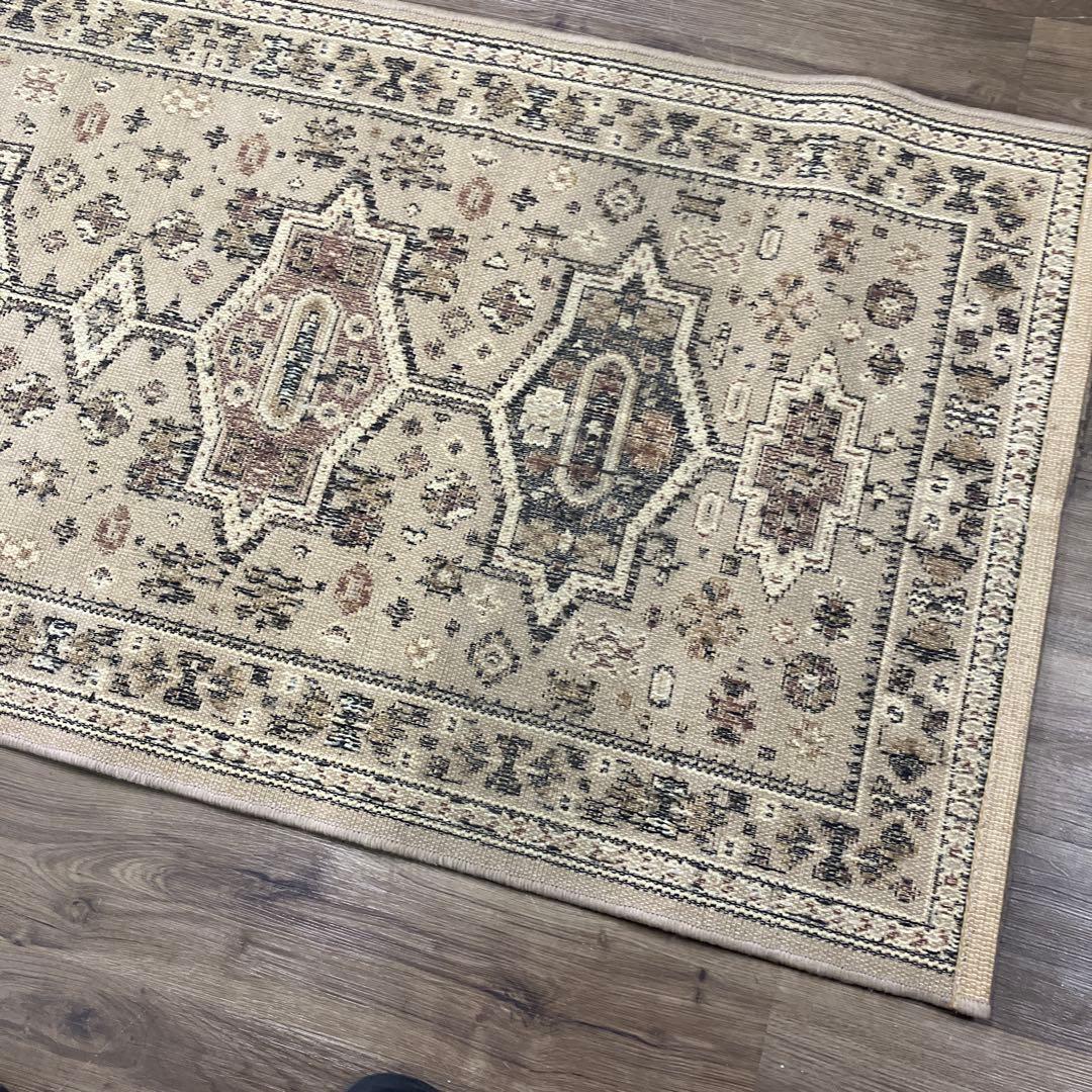 A-1 オリエンタル柄 ランナーラグ ロングカーペット ヴィンテージ調 絨毯