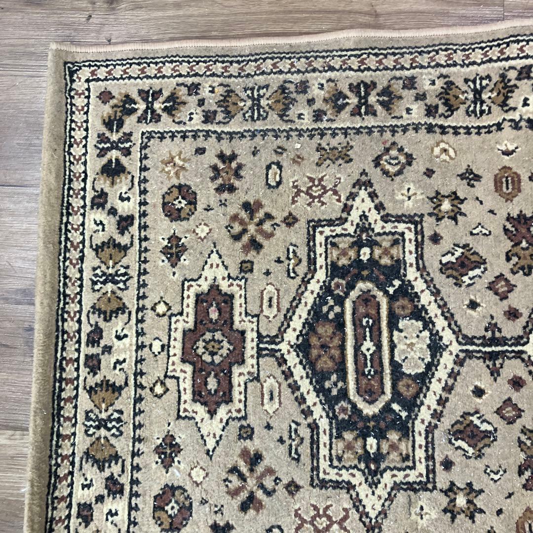 A-1 オリエンタル柄 ランナーラグ ロングカーペット ヴィンテージ調 絨毯