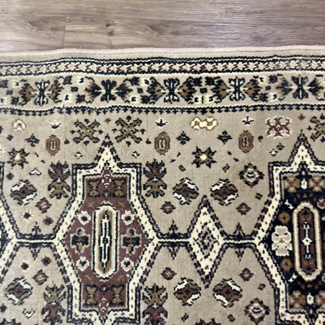 A-1 オリエンタル柄 ランナーラグ ロングカーペット ヴィンテージ調 絨毯