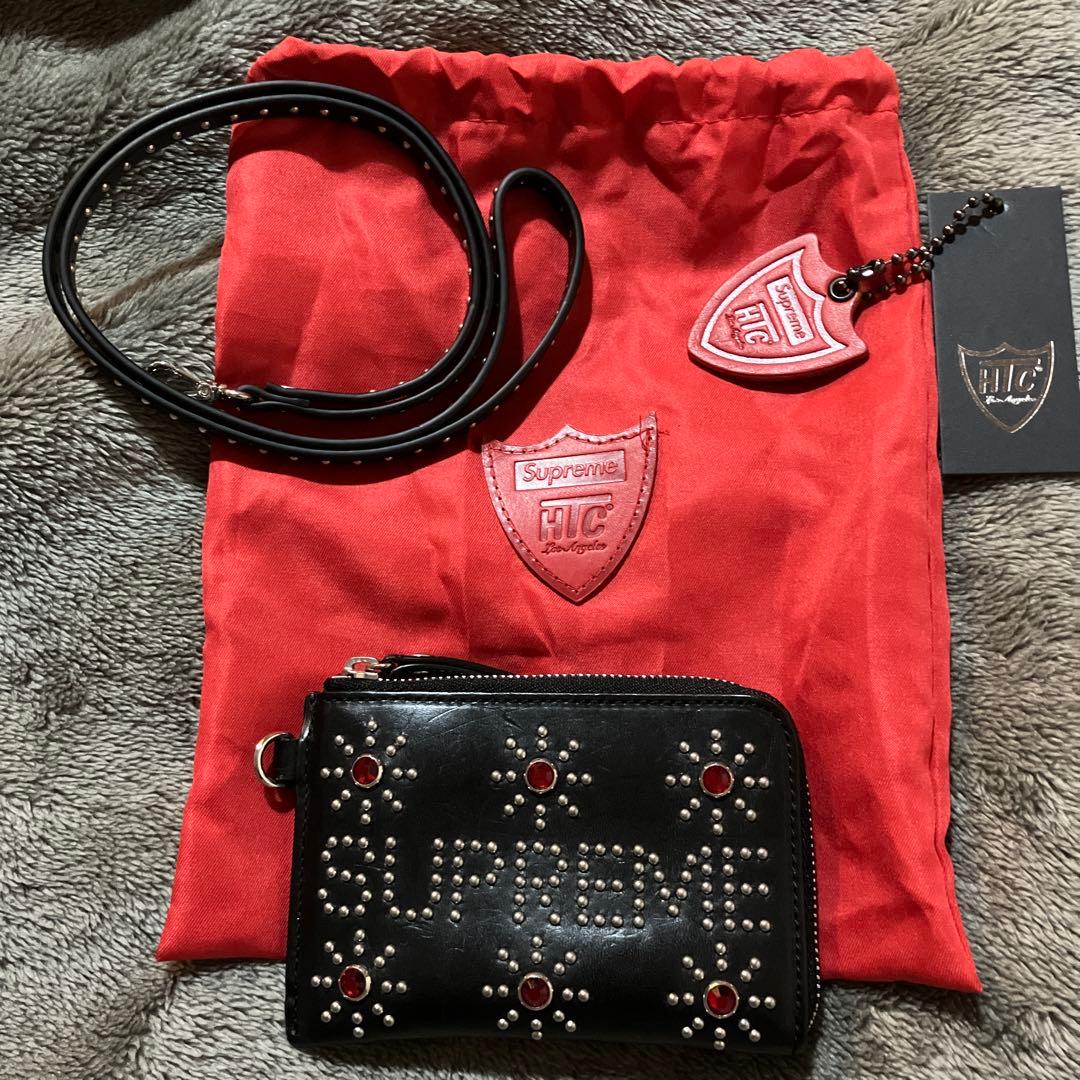 達*海様 Supreme × HTC Studded Wallet シュプリーム