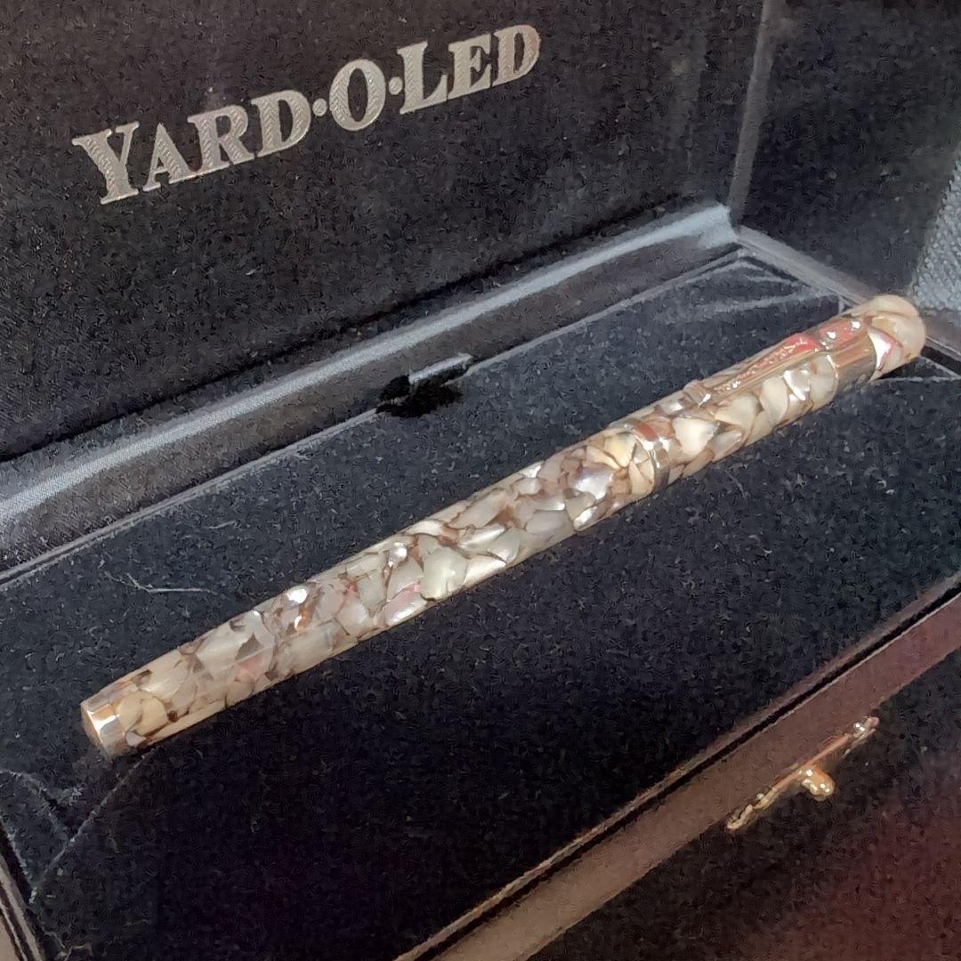 【希少♪】 ヤード・オ・レッド YARD・O・LED 万年筆 パールアストリア