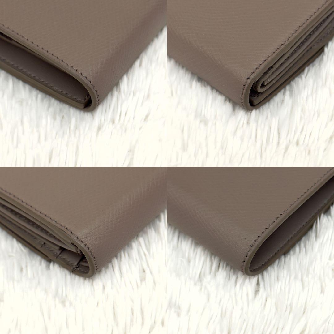 極上美品⭐️CELINE セリーヌ トリフォールドウォレット 財布 カーフレザー