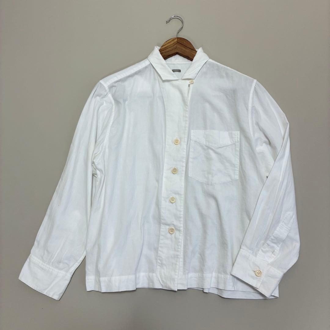 マーガレットハウエル☆ルームウェア パジャマ F ブラウス イージーパンツ 白