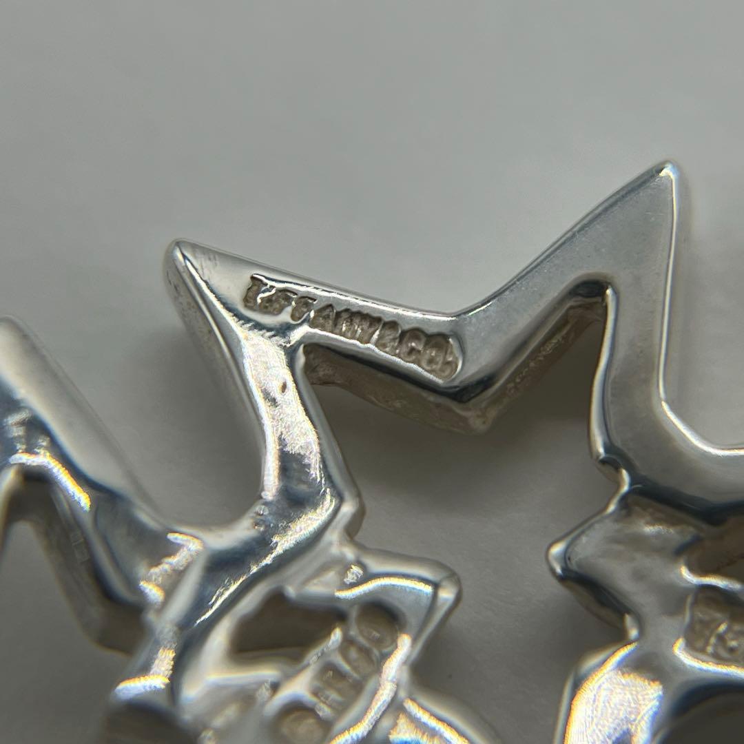 ティファニー TIFFANY トリプルスター バングル コンビ ヴィンテージ
