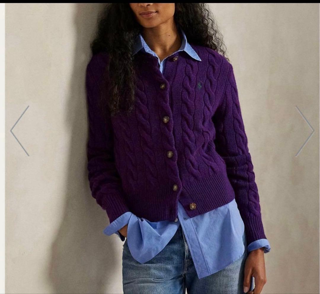 【美品】　今季新作　Polo by Ralph Lauren カシミヤ混ニット