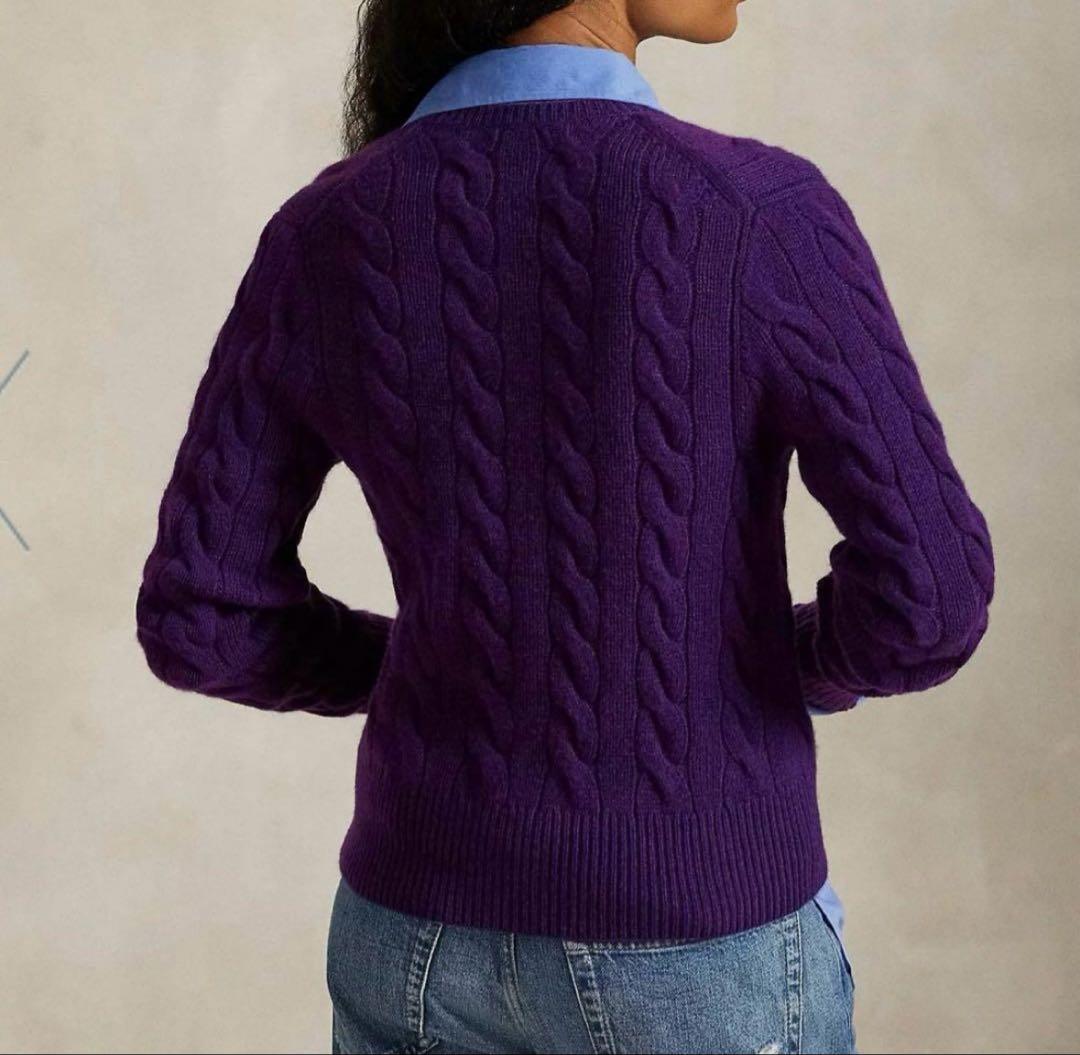 【美品】　今季新作　Polo by Ralph Lauren カシミヤ混ニット