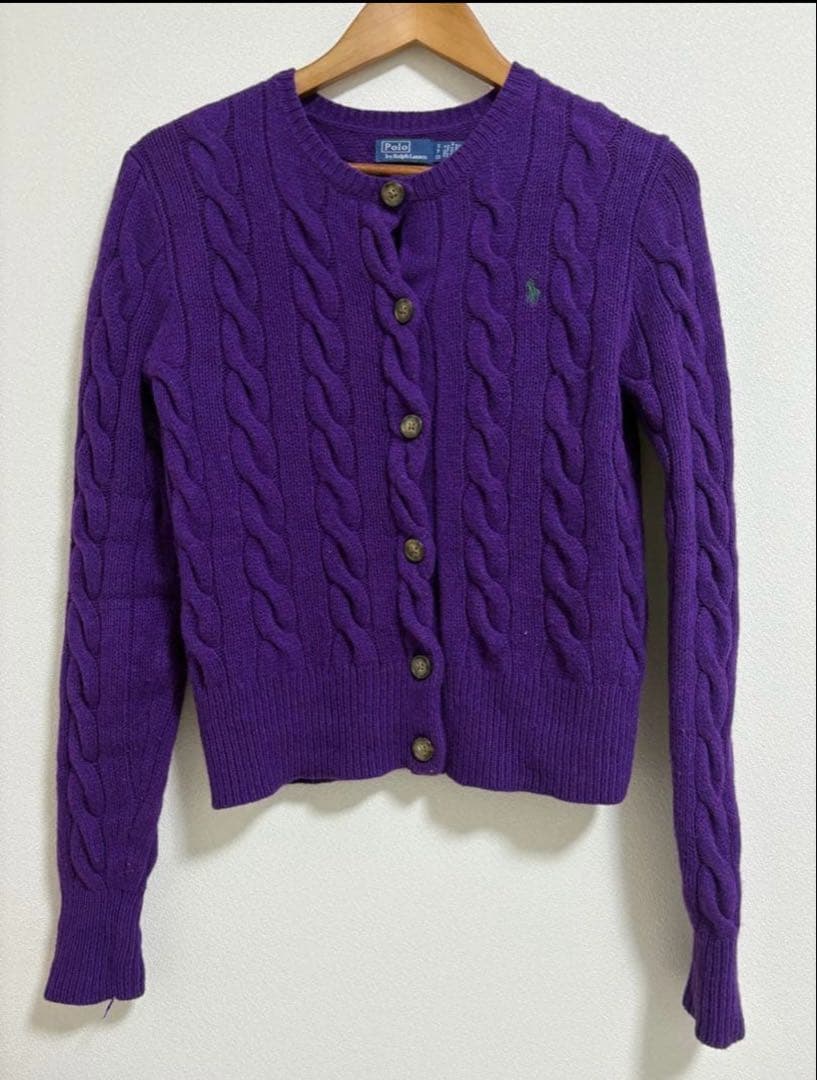 【美品】　今季新作　Polo by Ralph Lauren カシミヤ混ニット