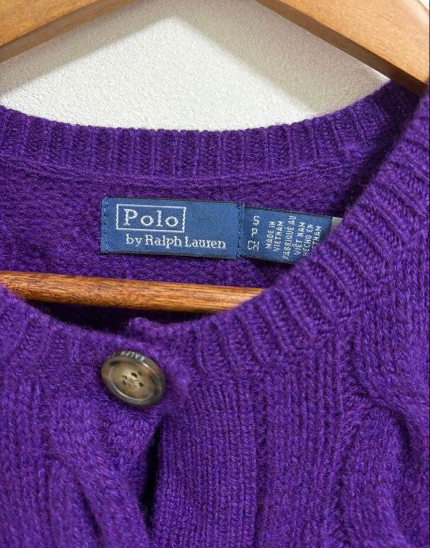 【美品】　今季新作　Polo by Ralph Lauren カシミヤ混ニット