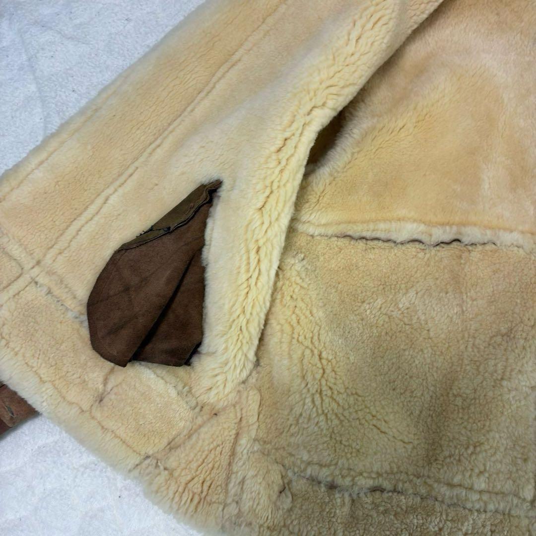 Schott B-3 フライトジャケット シープスキン 40 ファー裏地