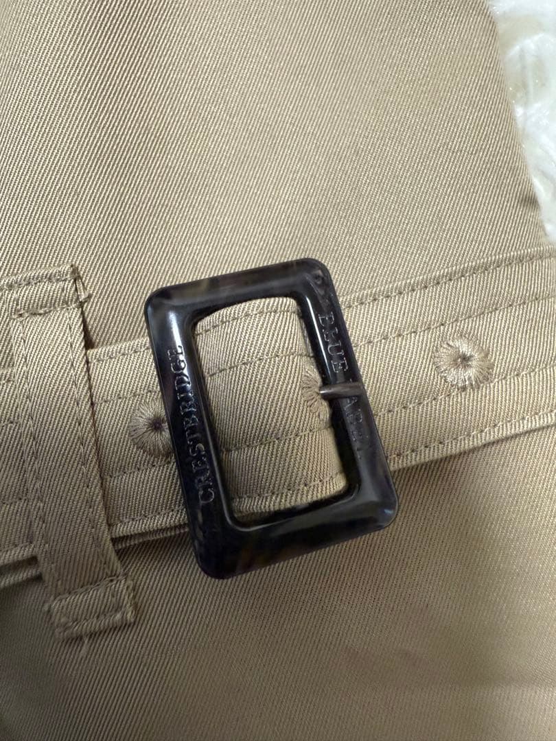 新品　ブルーレーベル クレストブリッジ　トレンチコート　ライナーつき　チェック