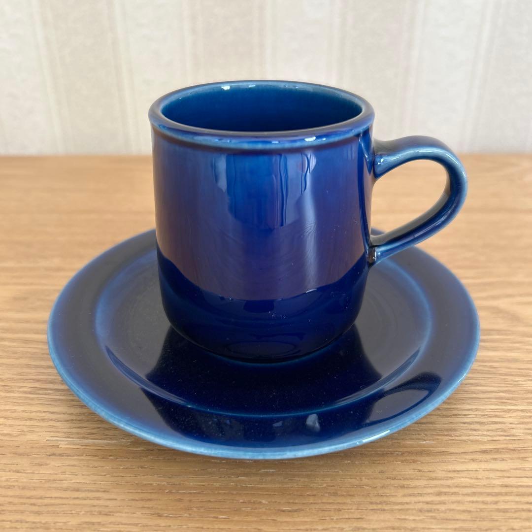 アワビウェア　カップ＆ソーサー　瑠璃 あわびウェア　awabi ware