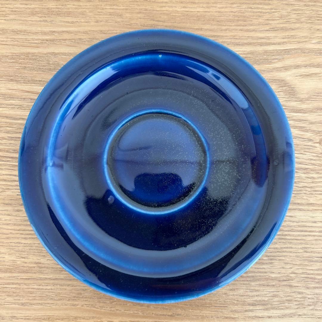 アワビウェア　カップ＆ソーサー　瑠璃 あわびウェア　awabi ware