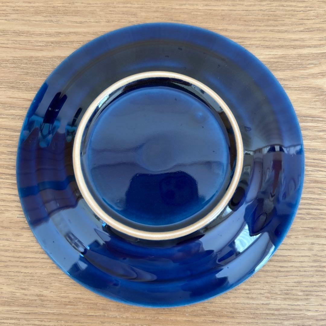 アワビウェア　カップ＆ソーサー　瑠璃 あわびウェア　awabi ware