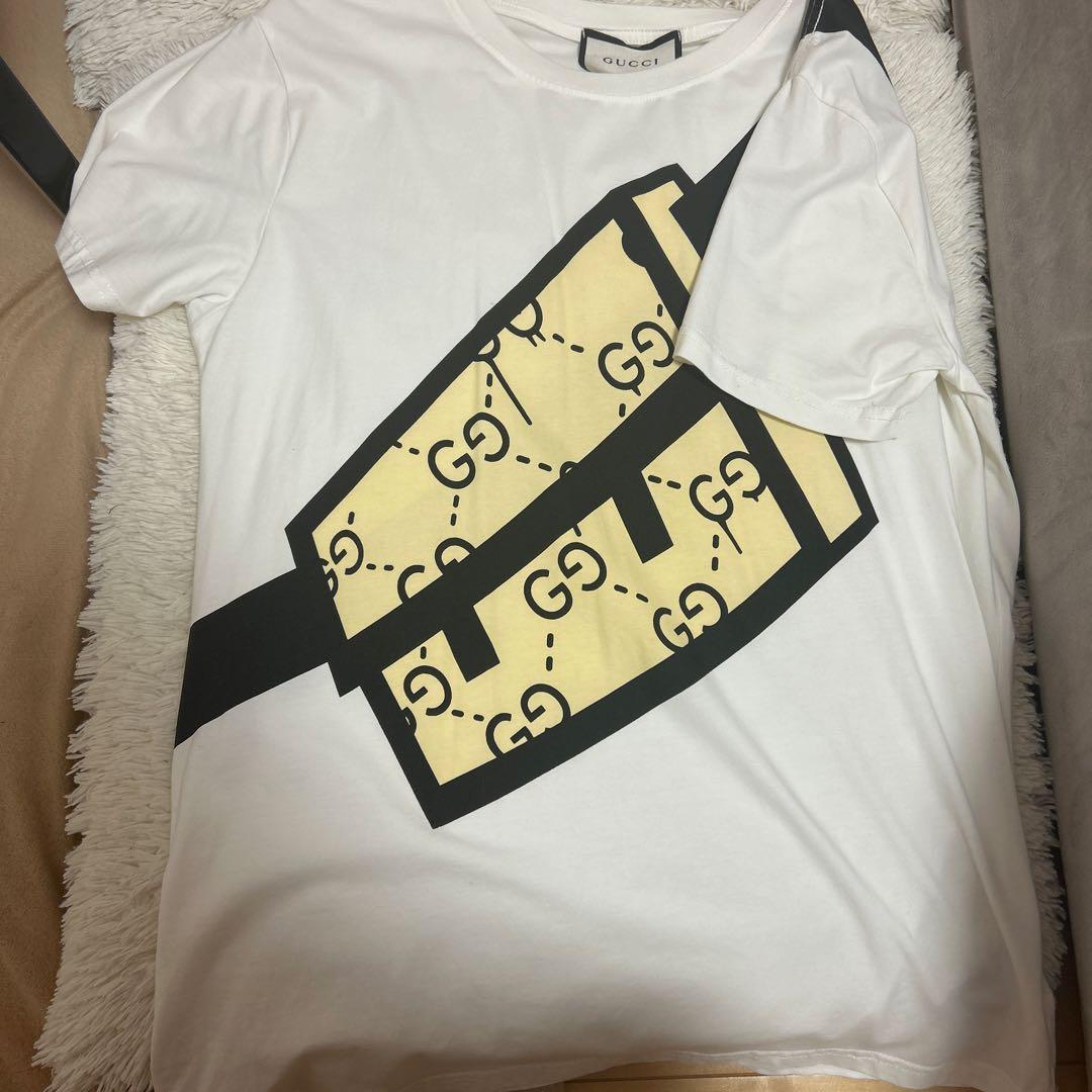Gucci ロゴプリント Tシャツ
