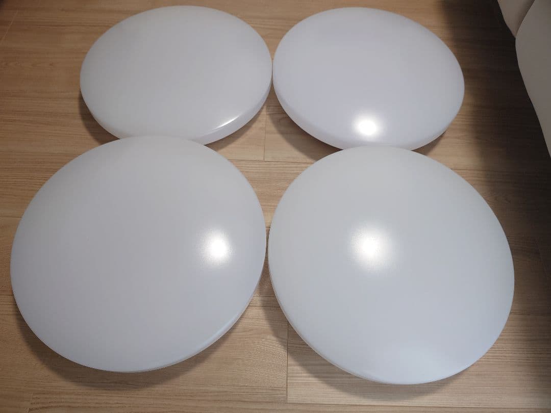 LEDシーリングライト JCLE6-NB 4つセット