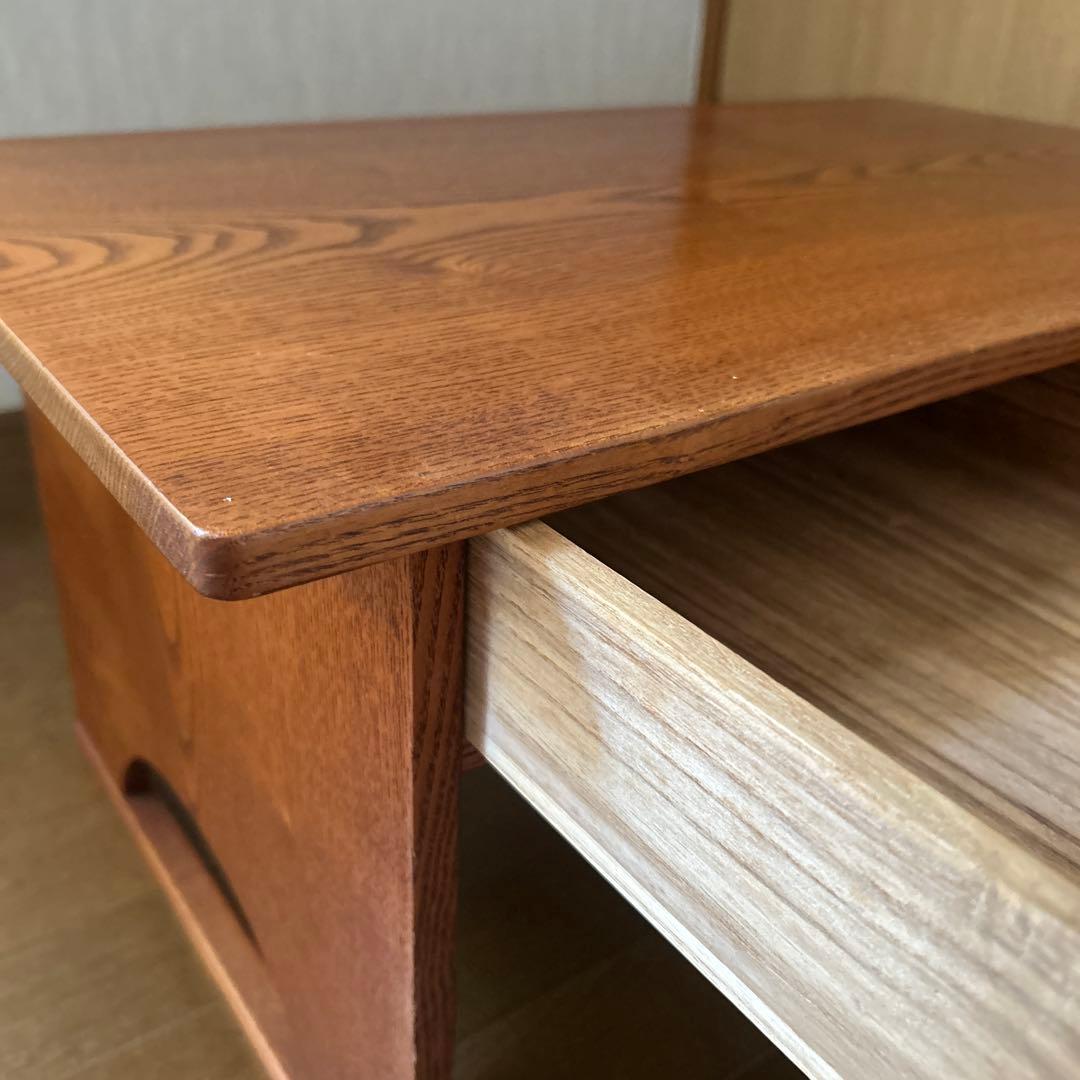 美品　和風文机 引き出し付き