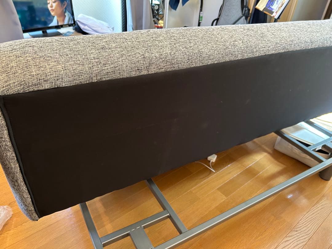 ニトリ　ソファベッド(マークスAM GY)