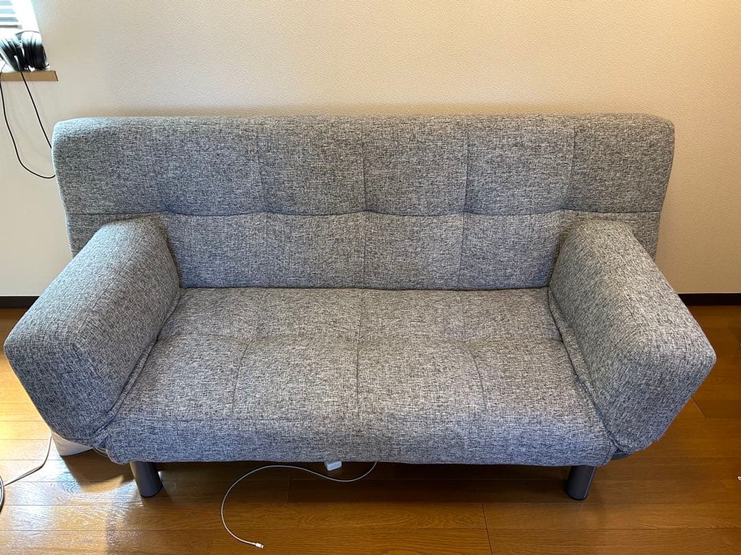 ニトリ　ソファベッド(マークスAM GY)