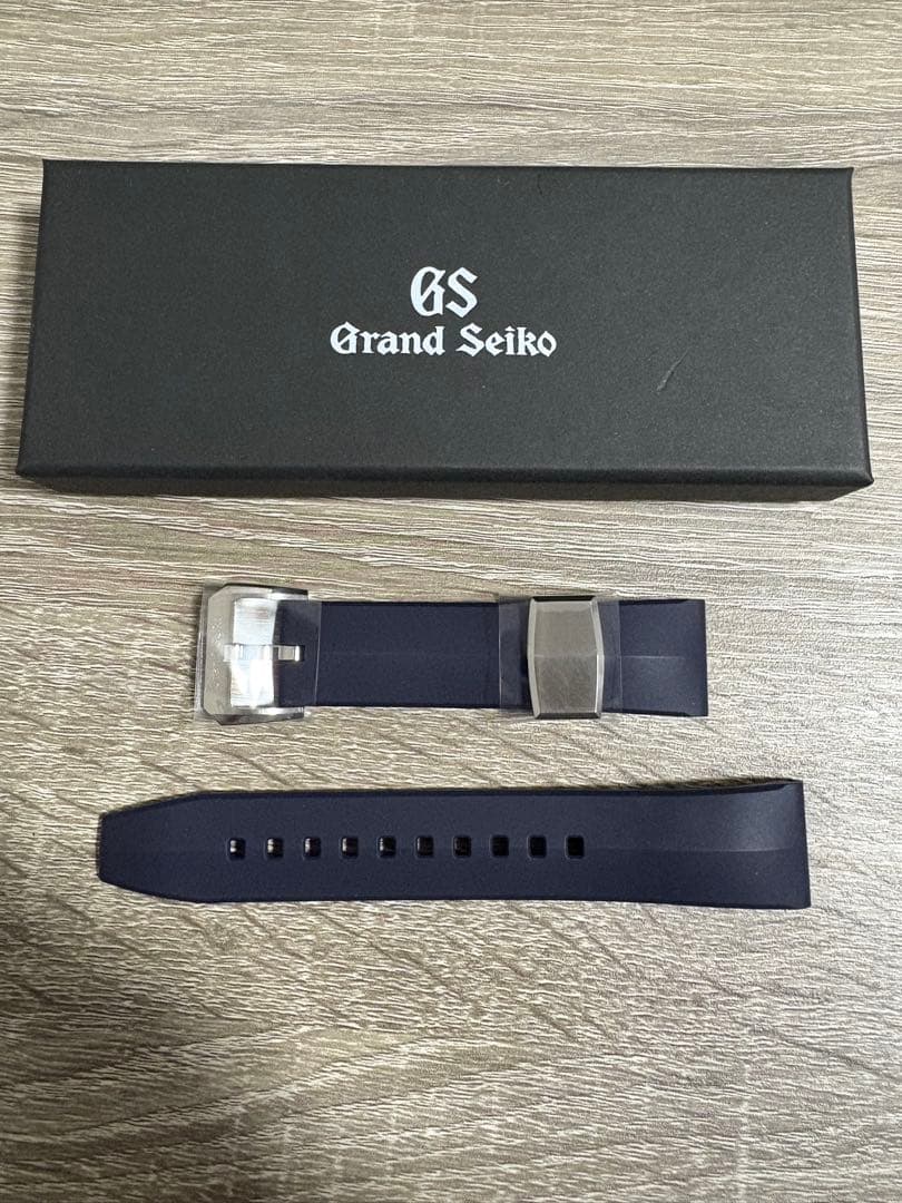 Grand Seiko ネイビー ラバーベルト　22mm