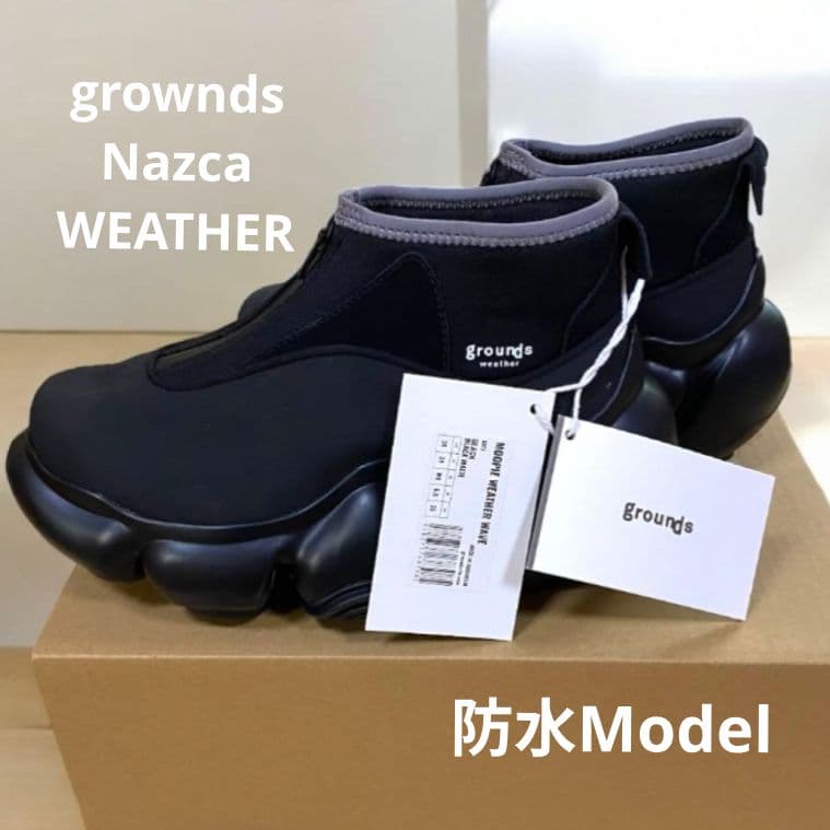 y*u様 grownds moopie WEATHER WAVE ブラック 試着