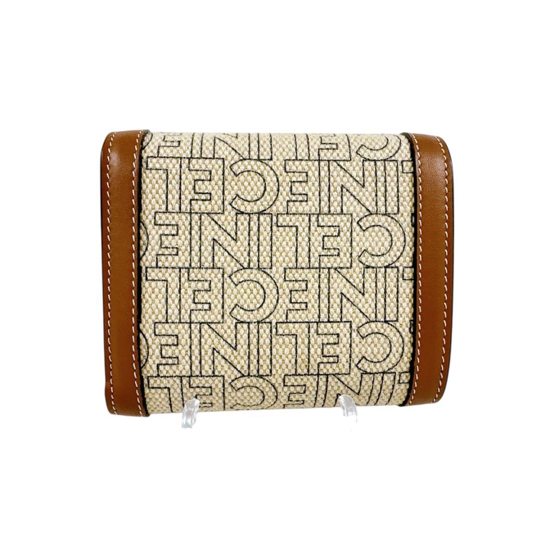 CELINE セリーヌ トリオンフ スモールフラップウォレット 三つ折り財布