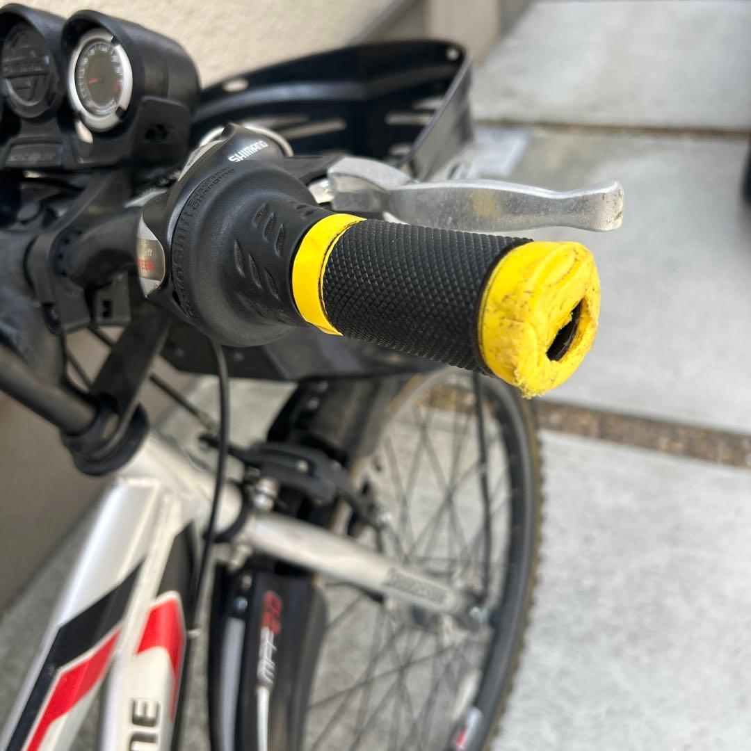 ブリヂストン クロスファイヤージュニア 22インチ シルバー&ブラック 自転車