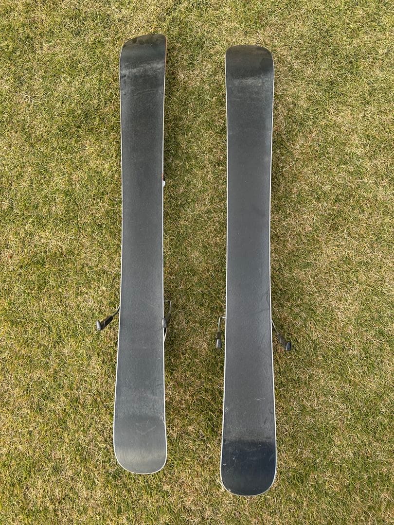 最終値下げ　ロシニョール　ショートスキー板 イエロー/ブラック バインディング付