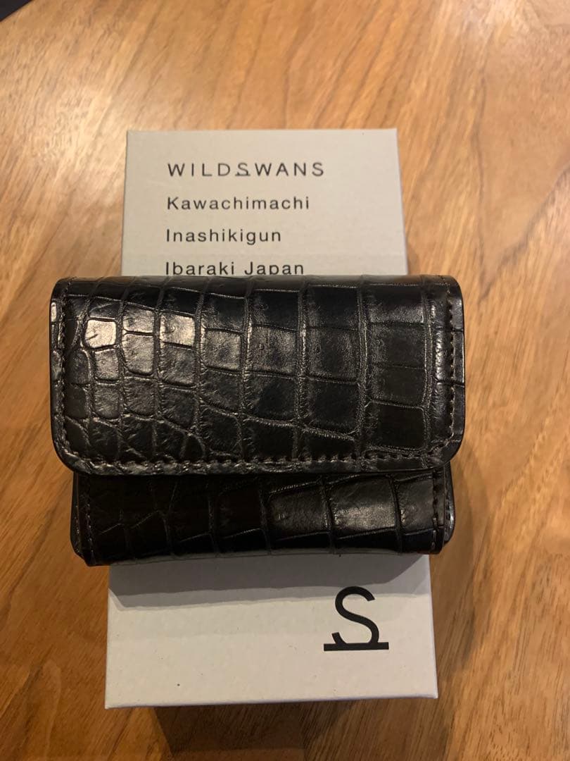 WILDSWANS クロコダイルレザー ARTHUR