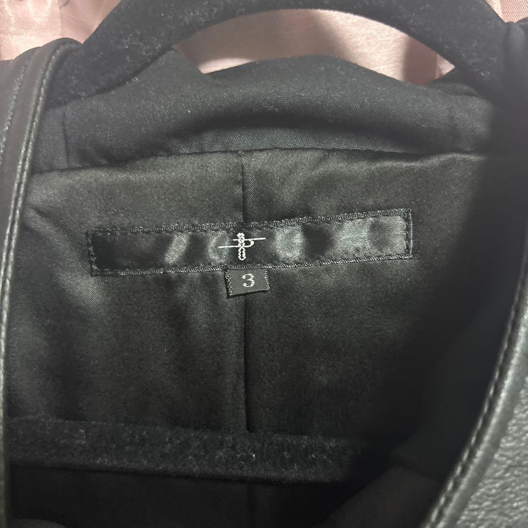 NO ID ノーアイディー　ラムバフィングフーデッドＢＬＺ ブルゾン