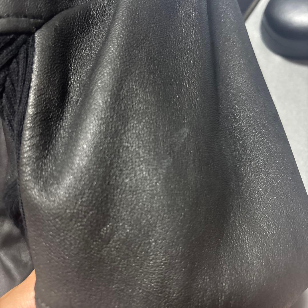 NO ID ノーアイディー　ラムバフィングフーデッドＢＬＺ ブルゾン