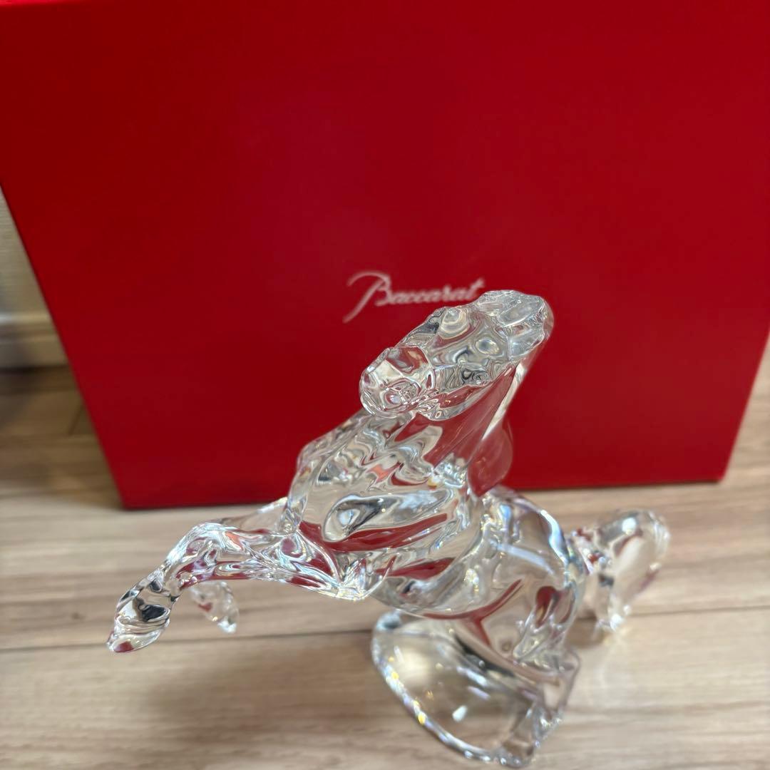 Baccarat クリスタル いななく馬