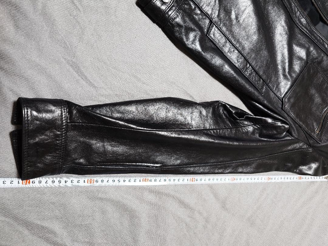 BROTINI シングルライダースジャケット NERO 54/XXL