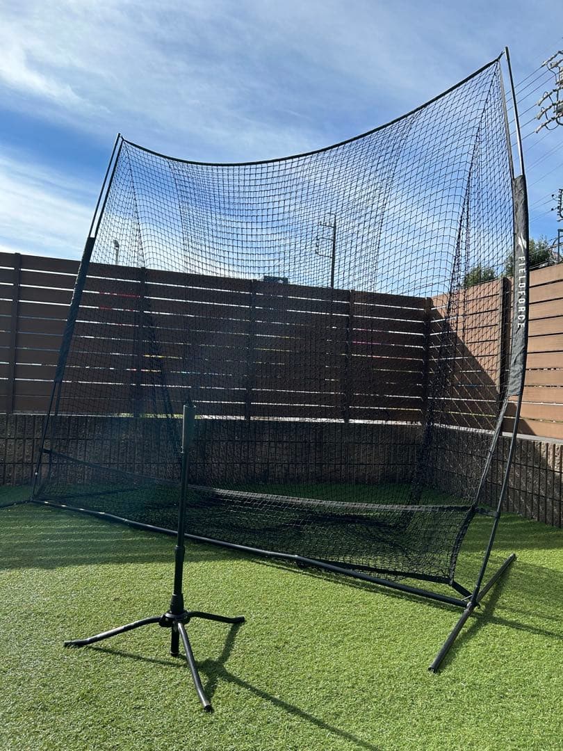 大型バッティングネット　＋　折りたたみスタンドティー　野球　硬式対応