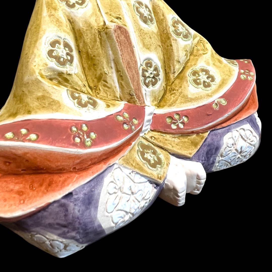 【22時間限定SALE】北岡秀雄作 「雛人形 雅」 陶芸 ／早い者勝ち／在庫処分