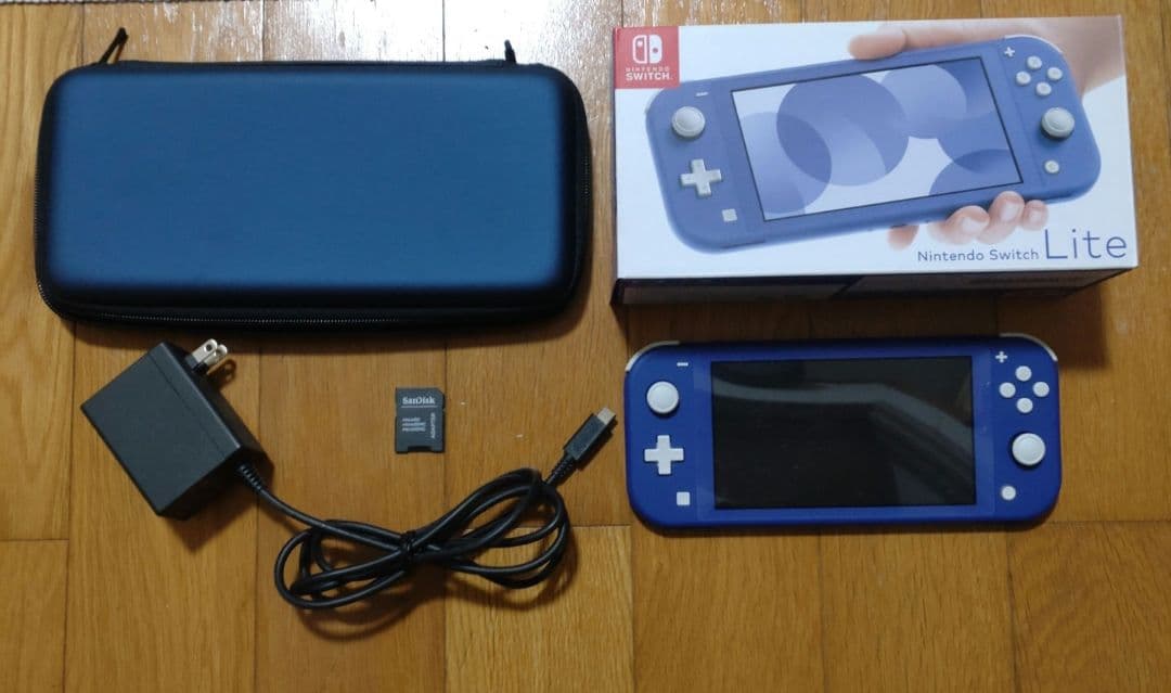 Nintendo Switch Lite 青色 本体 付属品あり