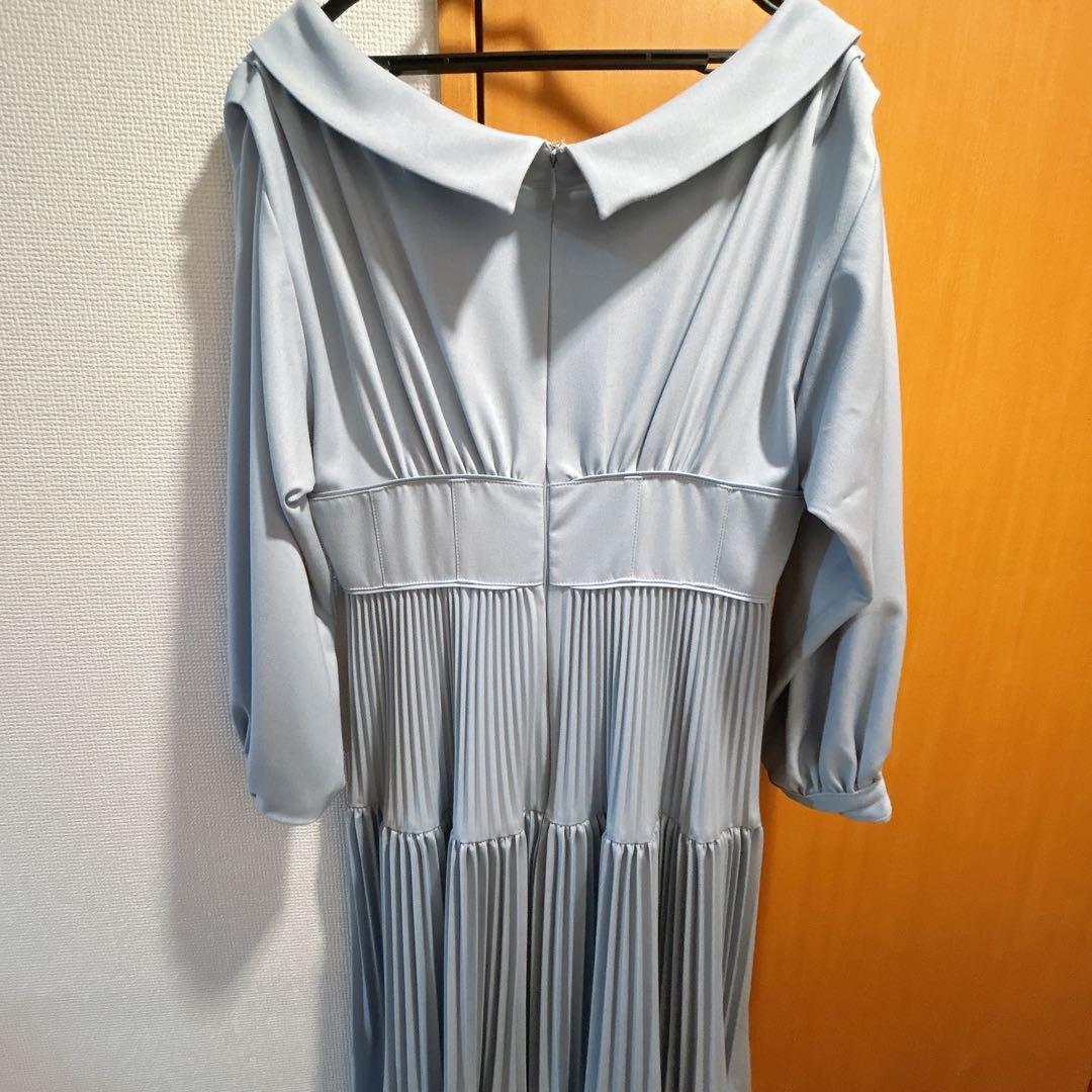 ワンピース Herlipto Pleated Open Shirt Dress