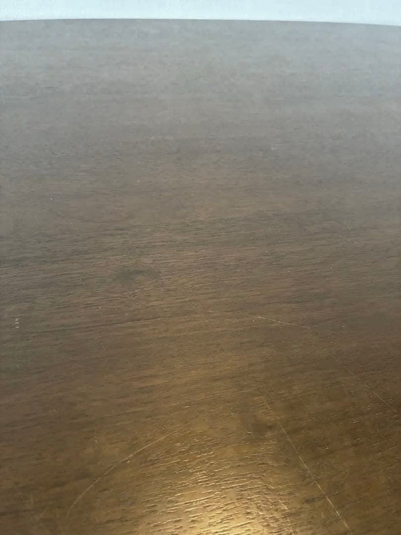 大塚家具 ダークブラウン 木製 ダイニングテーブル