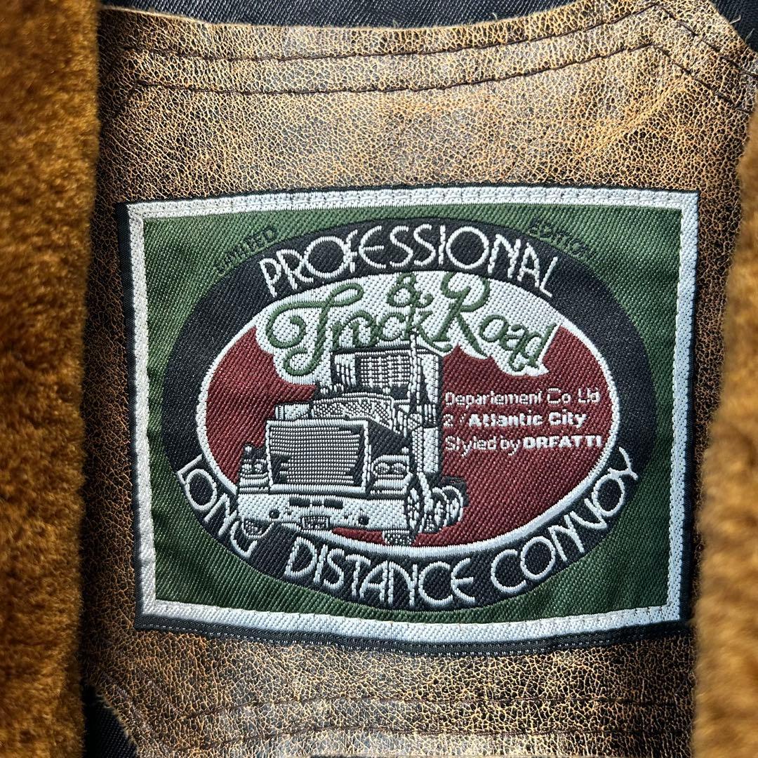 古着　OLD ヴィンテージ 本革レザージャケット　カーコート　イタリア製　激渋