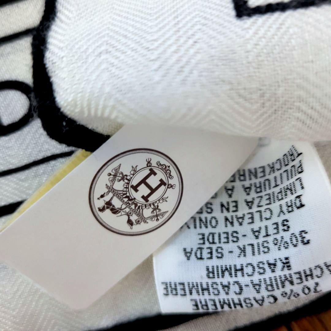 2025/1に購入！★HERMES★シルクカシミア大判スカーフ